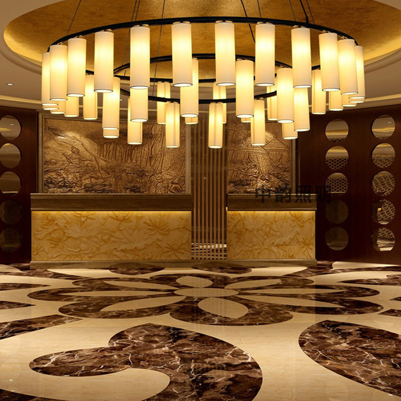 Дизайн освещения холла гостиницы