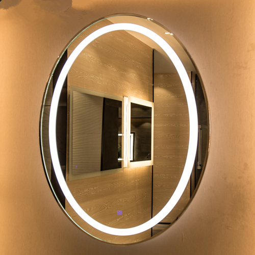 Овальное зеркало с подсветкой